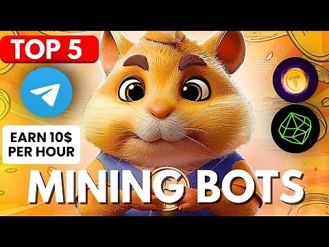 Top 5 Telegram Mining Bots to Earn Free Crypto in 2024!