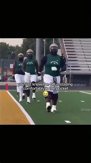 QB grinning ear to ear 🤣 #americanfootball