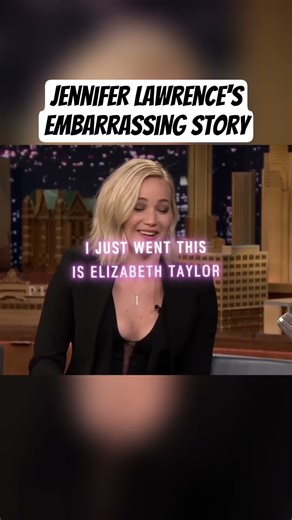 Jennifer Lawrence's Embarrassing Funny Story #celebrity #funny #jenniferlawrence