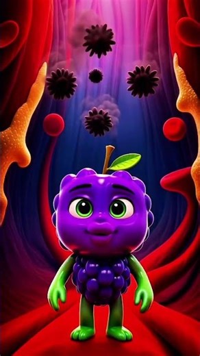 Grapes Khane Se Jism Ke Andar Kya Hota Hai? 😲#shorts #viral #tiktok#viralmoment #fruits