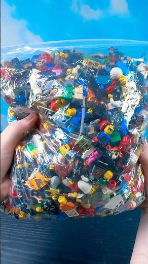Lego Minifigures Haul! #lego #tradera #secondhand