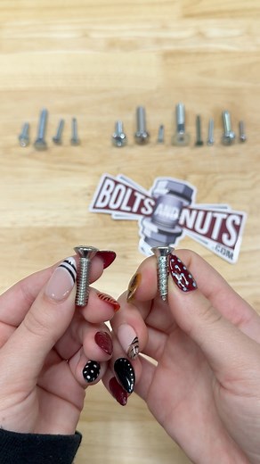 9.8K views · 290 reactions | Breaking down the most common screw head types! #fasteners #screws #mechanic #hardware #automotive #diy #garage #farm #agriculture #construction #farmlife #constructionlife #build #steel #metal #engineering #instalation #howto #knowledge | BoltsandNuts.com | Facebook