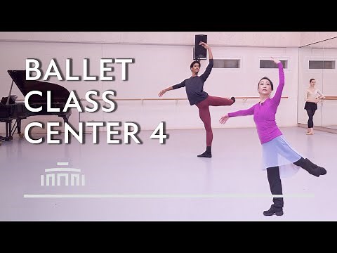 Ballet Class - Center work 4 - Dutch National Ballet