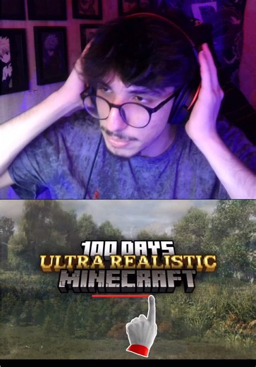 Minecraft in real life: 100 days ultra realistic Minecraft
