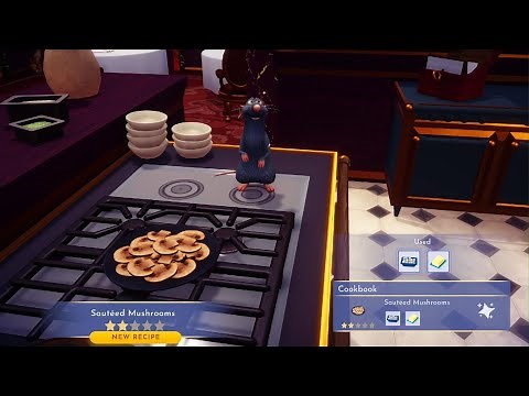 Disney Dreamlight Valley: How to Make Sauteed Mushrooms