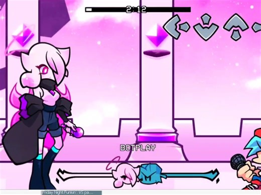 FNF超可爱的mod ,vs Pandora 但是在手机的电脑模拟器上玩