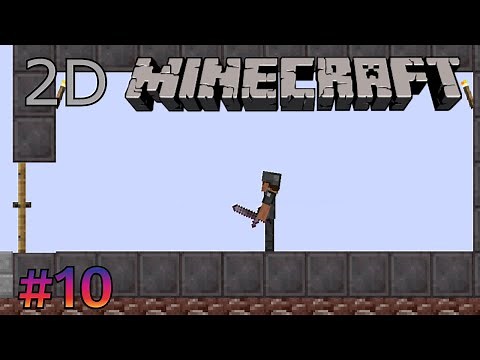 2D Minecraft - BECOMING INVINCIBLE [Paper Minecraft #10]
