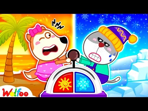 NEW | Detective Wolfoo 🕵️ Wolfoo Hot VS Cold Challenge 🌞❄️ | Wolfoo Channel | Kids Cartoon