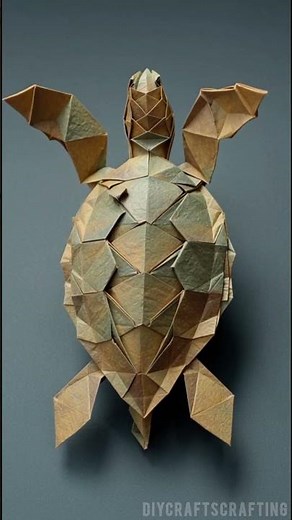 “Easy Paper Turtle Craft | Cute DIY Turtle Step-by-Step Tutorial for Kids”