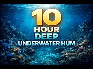 10 Hour Deep Underwater Hum Sound – Sleep, Focus, Relax