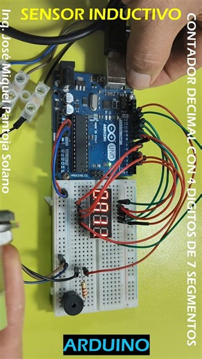 Contador de eventos decimal con sensor