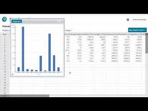 StatCrunch Tutorial - Bar Plots
