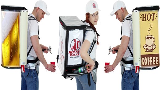 Backpack Drink Dispenser 19 Liter beer cola coffee