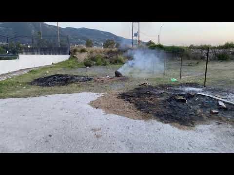 Δοκιμή οι Cobra κροτίδες δυναμιτάκια μέσα σε μεταλλικό δοχείο