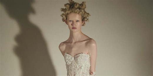 La collezione bridal di Francesco Scognamiglio è un progetto di conoscenza sartoriale