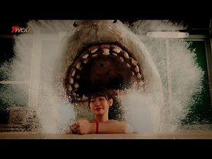 サンシャイン池崎、温泉に出現するサメに絶叫!?パニックになること間違いなし! 映画『温泉シャーク』予告編