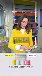 Achieve your skin goals and try a new routine with the award-winning bestsellers in our Skincare Discovery set – yours for £65, worth £100. This set includes: ✨ Be Your Best Mini ✨ Tiptoe In Mini ✨ Plump Up Mini ✨ Bounce Back Mini ✨ Limited edition Holographic Jubilee bag | Trinny London | Facebook