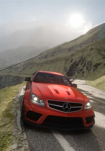 pov: a random day in 2012 | Map: Transfăgărășan by @SIM TRAXX | sim racing VR mods | #nohesi #assettocorsa #mercedes #amg #c63