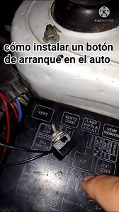192K views · 2.8K reactions | como instalar un botón de arranque en el auto ? #electronicaautomotriz #electricidadautomotriz #mecanicaautomotriz | Autoelectronica TV | Facebook