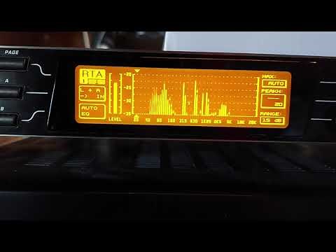 Behringer Ultra Curve Pro DEQ2496 Multi FX Signal Processor SpectrumAnalyzer With Parametric Wave4M