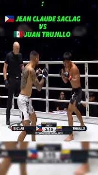 :🇵🇭 Jean Claude Saclag vs 🇲🇽 Juan Trujillo | ONE Friday Fights 127 | Flyweight MMA Highlights | TKO
