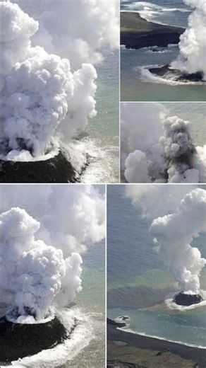 #🌊🌋 A New Island Emerges in the Pacific 🌋🌊