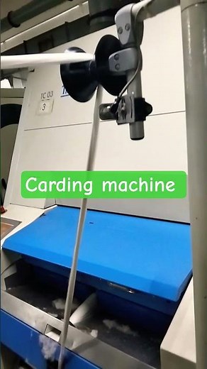 Carding machine #machine #textile