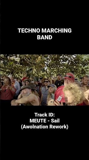 Full video on our channel ❤️ #meute #technomarchingband #sail