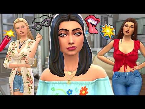 I made my sim live with the WORST roommates! // Sims 4 roommates experiment