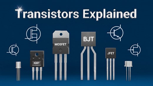Transistors Explained: Switching and Signal Amplification