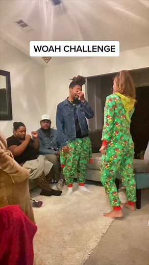 Fun Woah Challenge Game for Friendsgiving Party