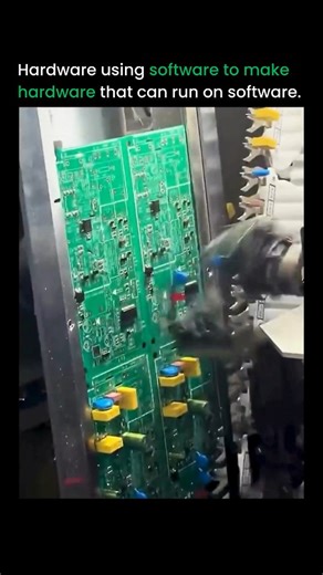 Artificial Intelligence (Ai) •Technology • Robotics | We’re officially in the era where software builds the hardware that will build the next wave of software. It feels unreal watching it... | Instagram