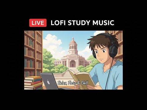 What if your study space was a cozy spaceship? 🚀 24/7 Lofi Radio