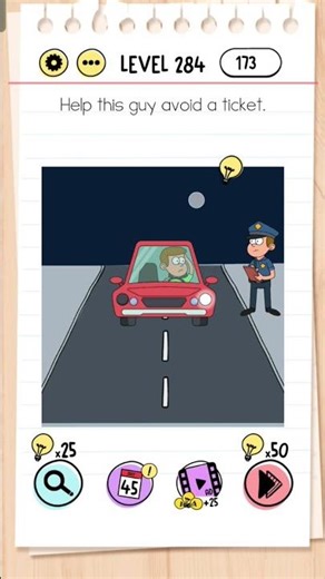 🧠 Brain Test Level 284 SOLVED! 😱 Secret Genius Hack!