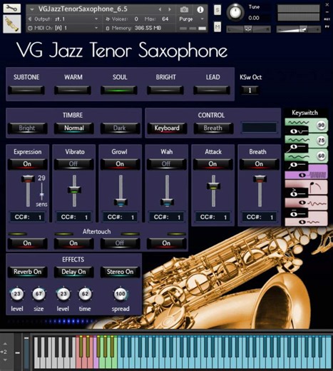 VG Jazz Tenor Saxophone by VG Trumpet - Saxophone