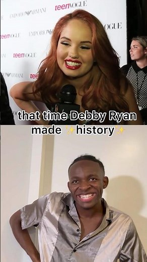 That time Debby Ryan made history 😂