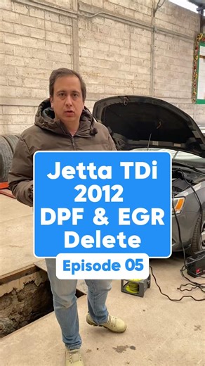 2012 VW Jetta TDI with DPF and EGR issues, remapped to remove DPF #tdi #mk6