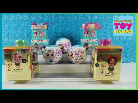 Fantasy Friends Rainbow High LOL Surprise Fashion Show Blind Capsule Opening