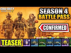 Season 4 Battle Pass CONFIRMED Characters || Season 4 Battle Pass Cod Mobile 2022 || S4 Codm Leaks