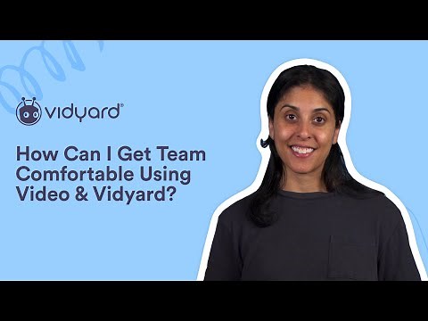 Vidyard FAQ: How to Adapt to Being on Camera and Recording Videos