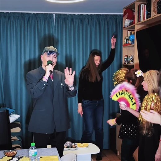 Ivo Dimchev on Instagram: "I wrote "Woods" in 2009 for my show Som Faves but I never used it. Then it was kind of a balad for only piano and voice. I'm so glad to have finaly a disco version of it! It's my favourite! Thank you Veronika for having me for a little home concert! ❤️❤️❤️"