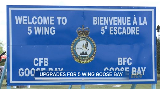 Happy Valley-Goose Bay welcomes federal investment at 5 Wing Goose Bay - NTV: Newfoundland and Labrador's Most Trusted News Source