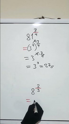 Potencias con Exponente Fraccion