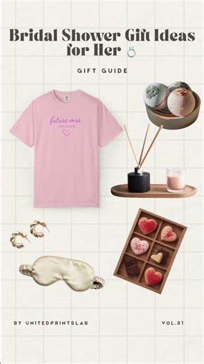 Best Personalized Bridal Shower Gifts | Unique Bride Presents