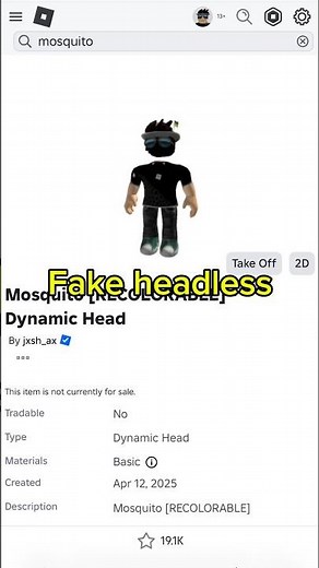How To Get Fake Headless On Roblox 2026 NOT PATCHED😱 #roblox #headless #fakeheadless #freeheadless
