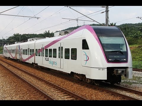 155 Kmph FASTEST TRAIN IN MALAYSIA - KLIA EXPRESS - Full Journey