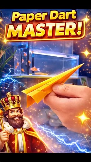 Origami Easy Paper Dart Tutorial How To Make Ceiling #origami #origamicraft #origamitutorial #shorts