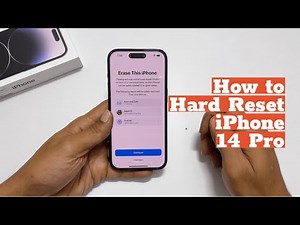 How to Factory Reset iPhone 14 Pro - Hard Reset and Erase all data