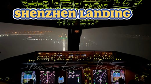 1.5K views · 64 reactions | Shenzhen Landing | Cockpit View #cockpitview #Landing #Pilot #airplane #aviation #B777 #Boeing | Master Bae | Facebook