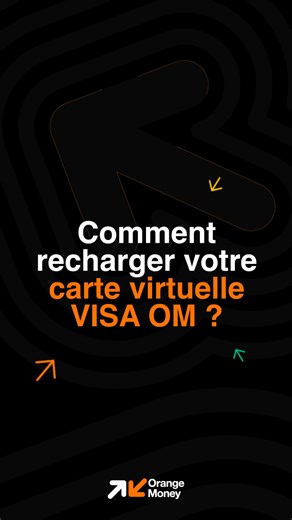Recharger ta carte virtuelle VISA Orange Money, c’est simple comme bonjour 🧡 Depuis ton appli Max it, quelques clics suffisent pour être prêt à faire tous tes paiements en ligne 😉 👉 https://bit.ly/Maxit-ciday #OrangeMoneyCI #CarteVirtuelleOM #MaxIt #OMPay | Orange Money